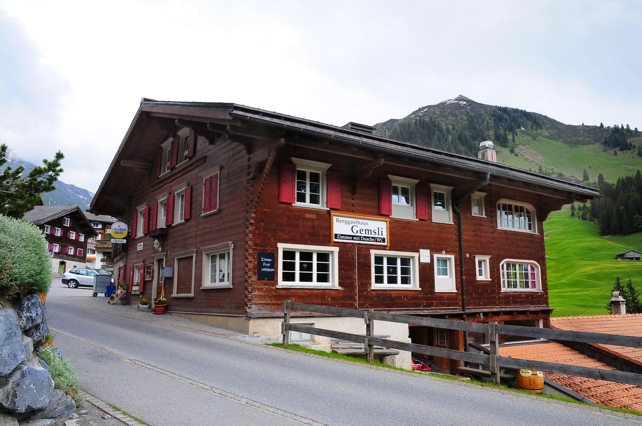 Berggasthaus Gemsli ザンクト・アンテーニーン エクステリア 写真